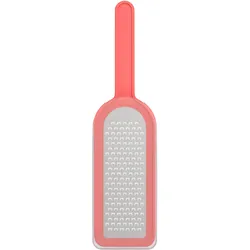 Mepal Chef It Edelstahl Küchenreibe aus Polypropylen mit scharfen Klingen 30 cm coral