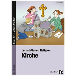 Lernstationen Religion: Kirche, Schulbücher von Nicole Weber