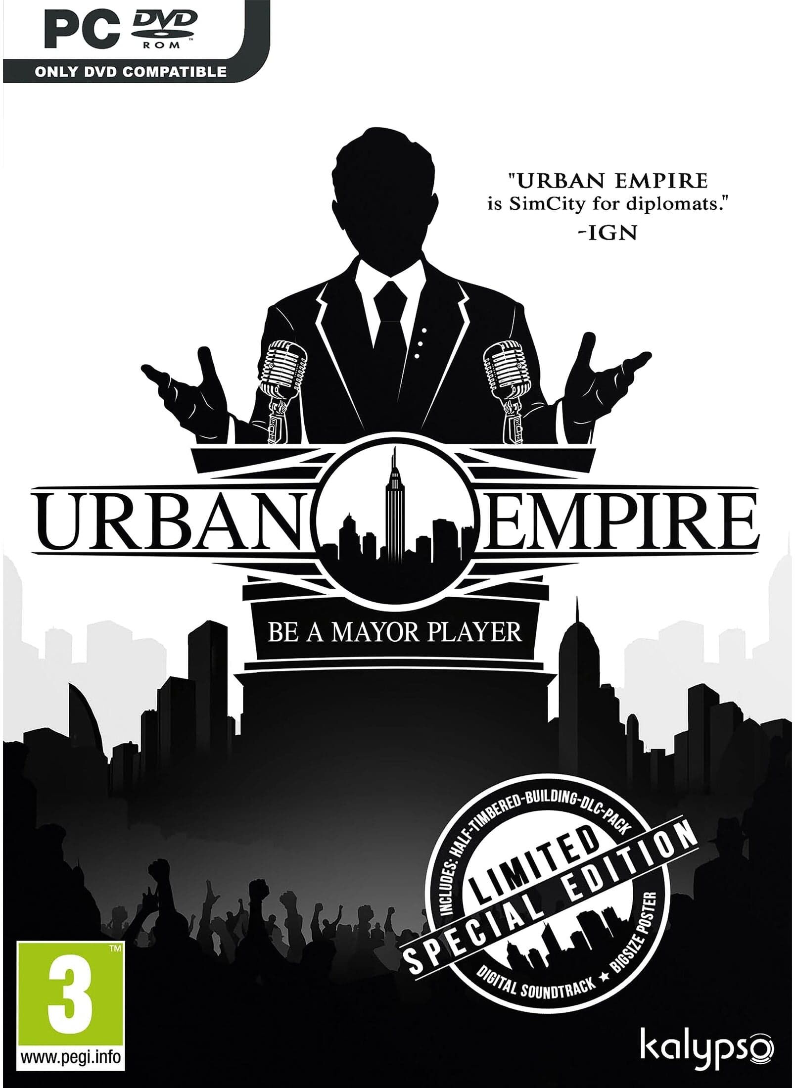 Urban Empire Limited Special Edition - PC (Disc) - Strategy Game - KALYPSO MEDIA GROUP