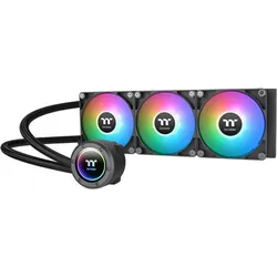Thermaltake TT TH420 ARGB Sync V2 AiO CL-W376-PL14SW-A, CPU Wasserkühler, Schwarz