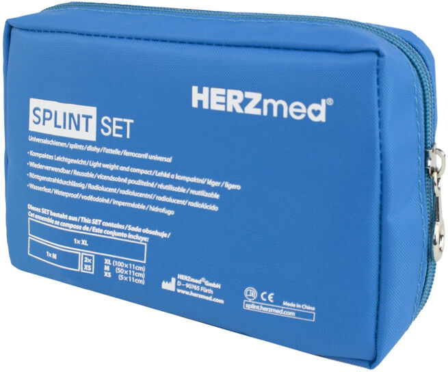 Gramm Medical Set de attelles avec sac, 4 pièces (799.000.00052)