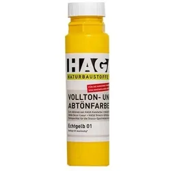 HAGA Vollton- und Abtönfarbe echtgelb 01 - 250 ml Flasche