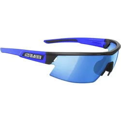 Salice Occhiali, Unisex, Sportbrille, Sportbrille 025RWX Black/Blue / RW Blue (Schwarz, Blau), Schwarz