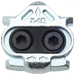 HT COMPONENTS Pedalplatten Kit X1-E | +/-4° float | silber