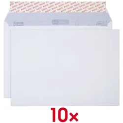 ELCO 10 Briefumschläge C4 weiß, 22.9x32.4 cm