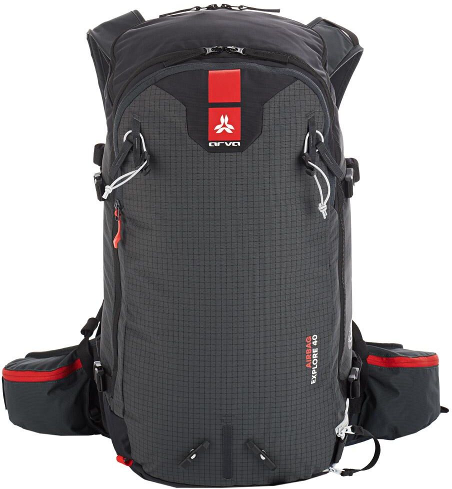 Arva  - Pack Sac airbag Explore 40 Switch Black + Cartouche Acier - Sac airbag