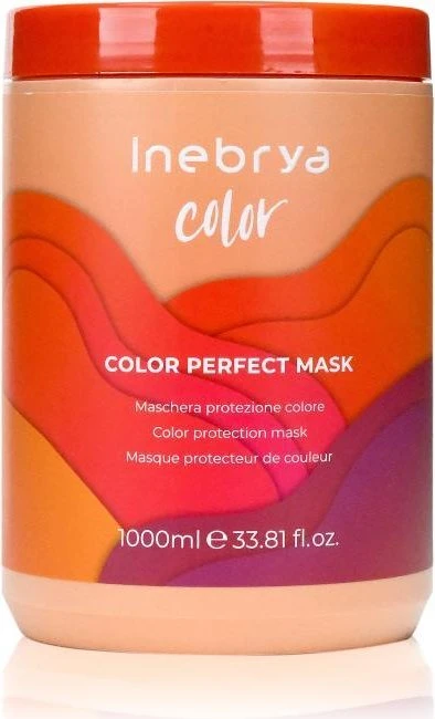 Inebrya COLOR PERFECT Maska do włosów farbowanych 1000ml (1000 ml) (26290)
