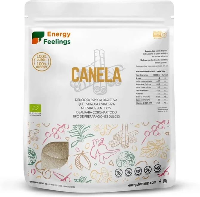 Energy Feelings Canela Bio 1 Kg