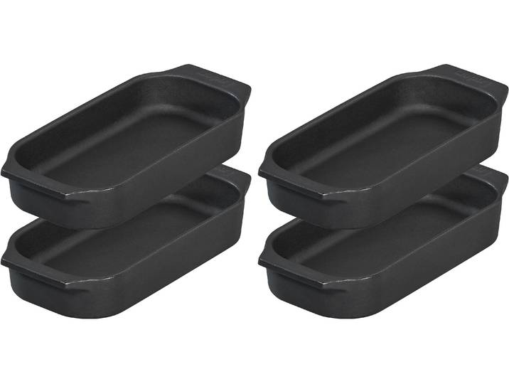 Grillschale ENDERS Set , schwarz, Gusseisen, Backbleche, Grillschale