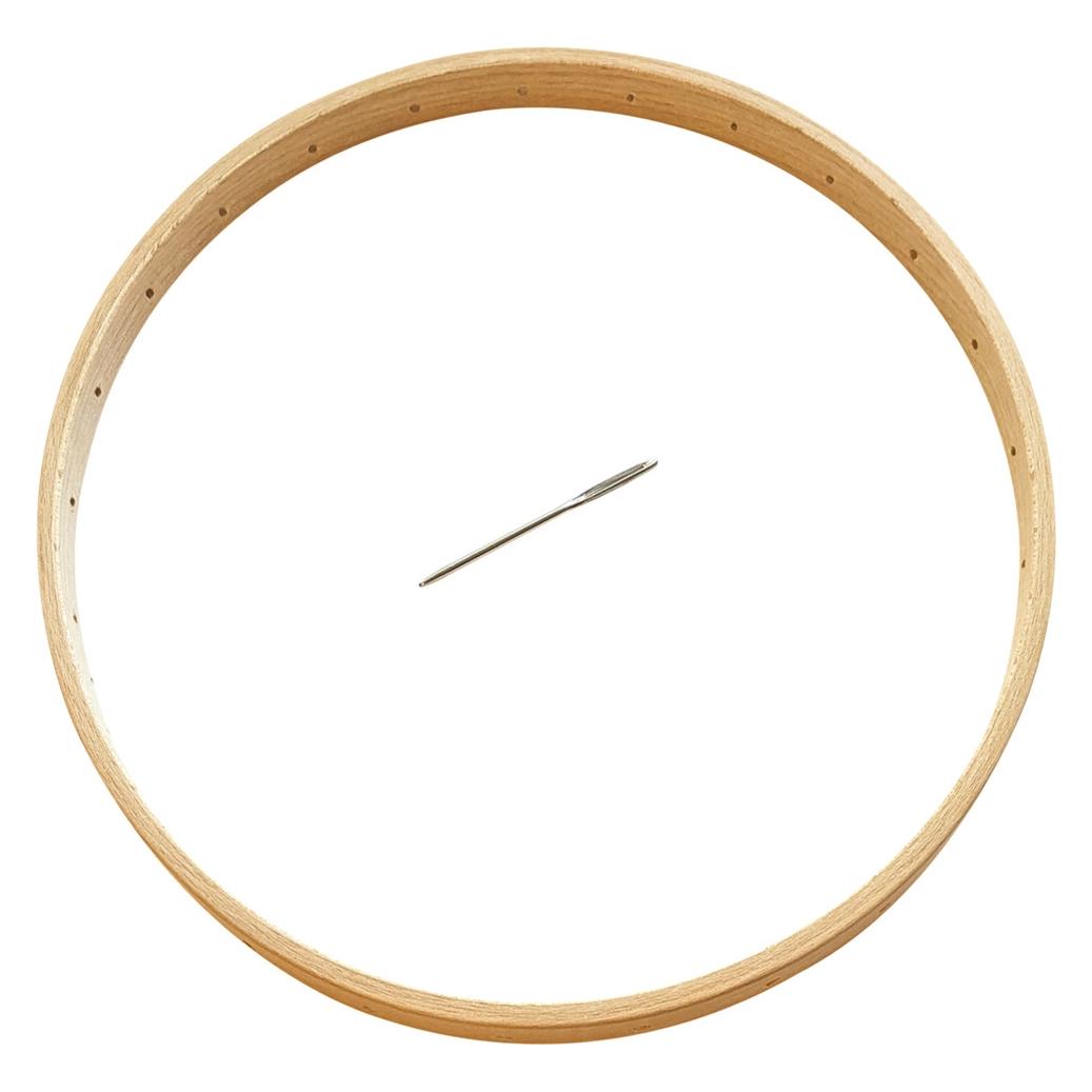 Pebaro Webrahmen rund Ø21cm mit 25 Löchern inklusive Nadel (72485088)
