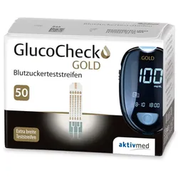 GLUCO CHECK GOLD Blutzuckerteststreifen 50 St Teststreifen