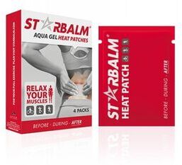 Star Balm Emplastros Efeito Quente Dores Musculares 4 un