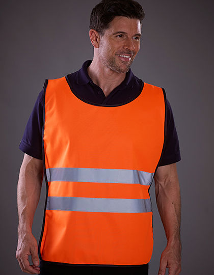 Yoko Yk269 Hi-Vis Tabard Hi-Vis Orange Xxl/3xl