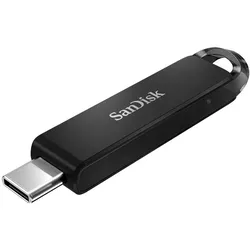 Sandisk Ultra Type-C (256 GB, USB-C), USB Stick, Schwarz