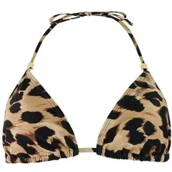 PROTEST Damen Bikini-Obert. klassisch Da MIXAles Triangle bikini top, Größe 40 in Braun Braun