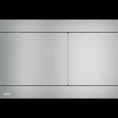 Alcadrain WC - Betätigungsplatte FUN-INOX Halbmatt Edelstahl