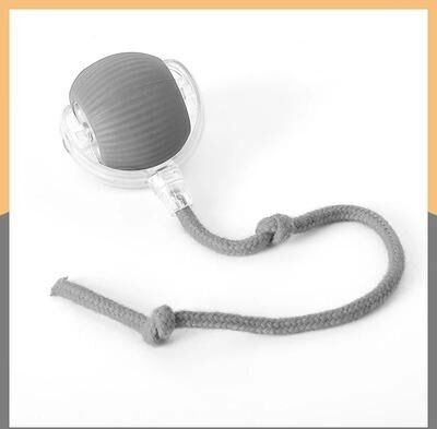 Uplifted Finds "Smart Interactive ""Imitation Mouse"" Electric Ball gray"