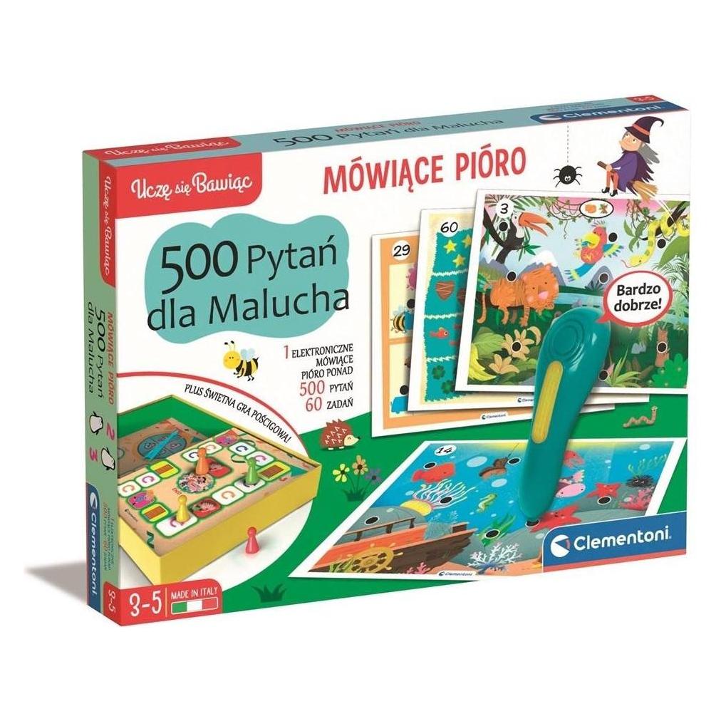 Clementoni Talking Pen 500 Questions-Spiel für Kleinkinder (50944)