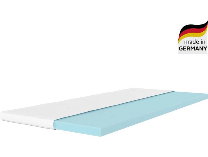 Topper OTTO HOME Lasse, Topper 90x200 cm,180x200 cm & mehr , transparent ((weiß)), B:140cm H:7cm L:200cm, Gelschaum, Topper, Matratze, Boxspringbett, ergonomisch, langlebige Qualität (RG 39)
