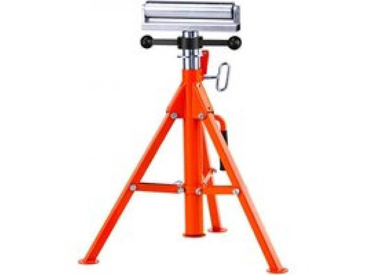 VEVOR Rollenständer 1134kg Tragfähigkeit Rollenbock #45 Stahl Rollbock Höhenverstellbar von 700 bis 1320mm Klappbock Unterstellbock Arbeitsbock Montagebock für Tischsäge Hobelmaschine Schleifmaschine