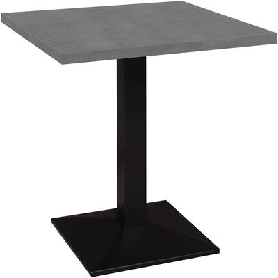 Mäusbacher "Big Bistro Metall" Quadrat-Säulengestell, eckige Platte BHT 70x75x70 cm