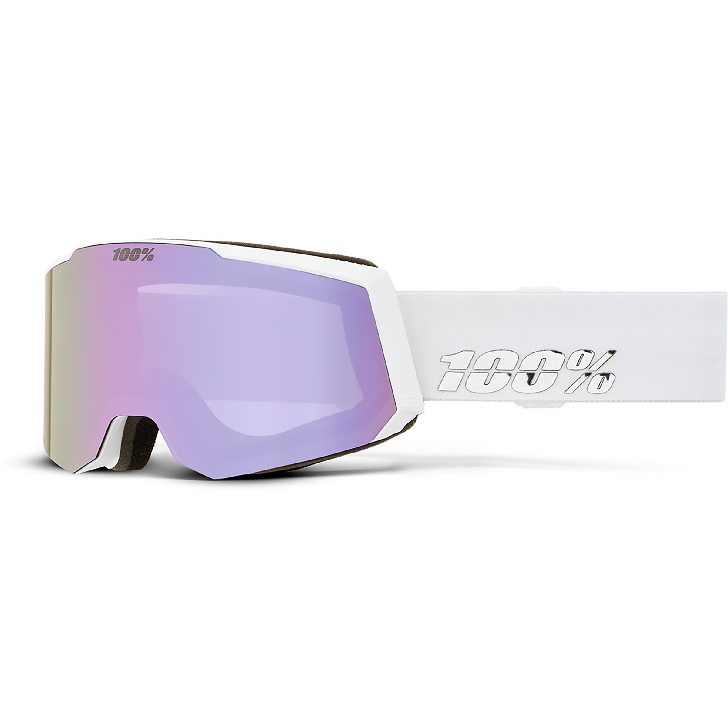 100% Snowcraft S Skibrille Skibrillen weiss Freeride | Skitour