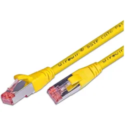 2x Lightwin Netzwerkkabel (S/FTP, CAT6, 0.25 m), Netzwerkkabel