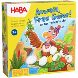 HABA Auweia, Frau Geier!, kooperatives Geschicklichkeitsspiel, ab 3 Jahren