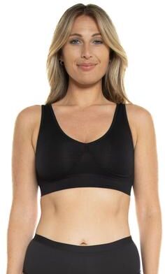 Plus Size Women's The Original Ahh Bra by Rhonda Shear in Black (Size 4X)