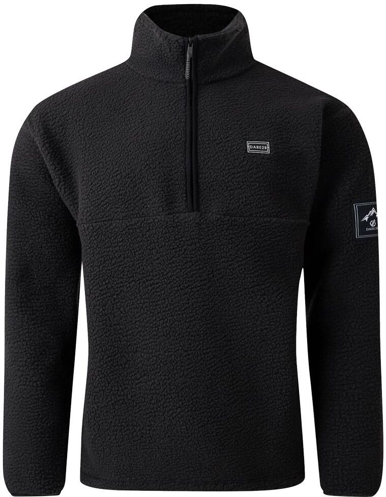 DARE2B  - Twin Tip Half Zip Black - M - Polaire
