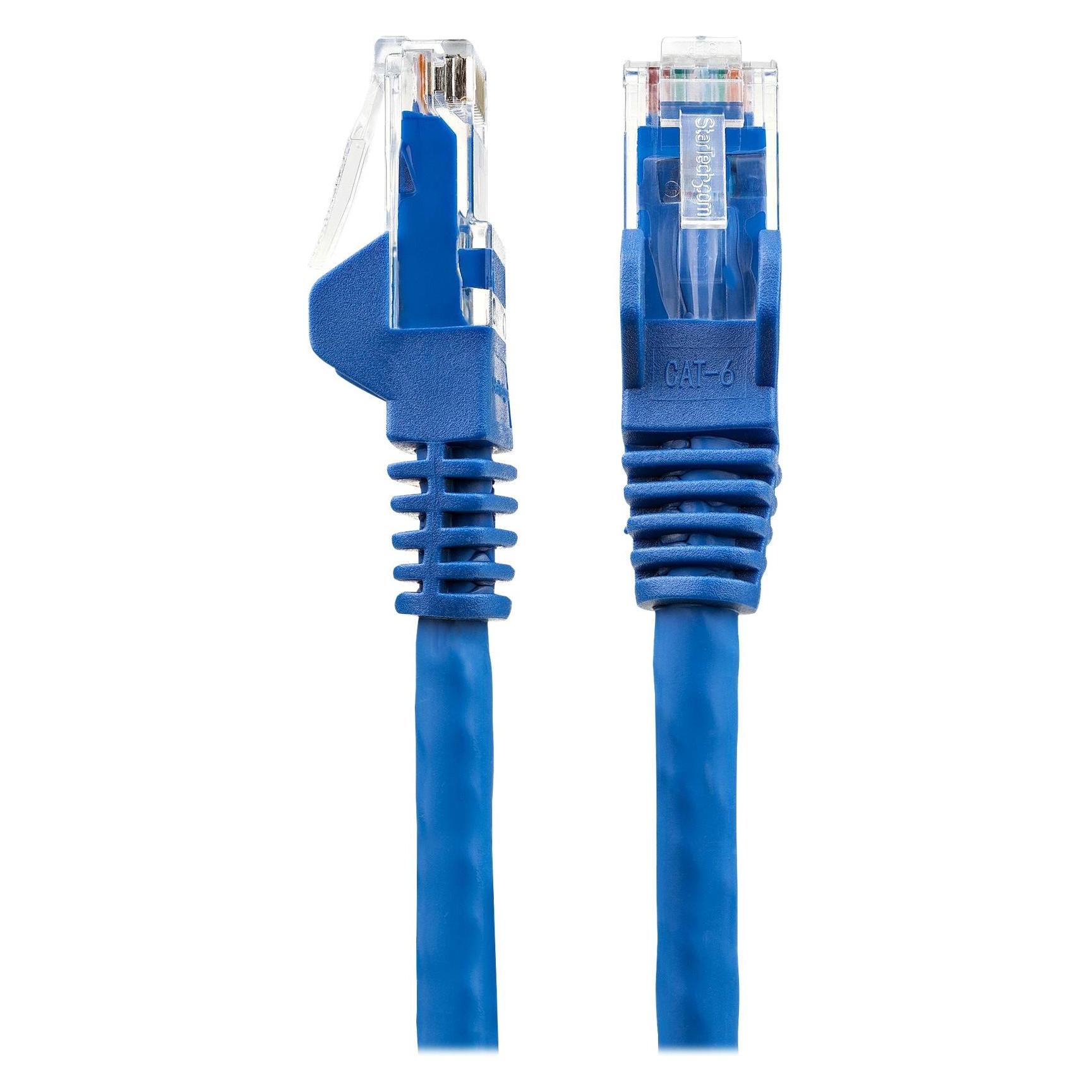 StarTech .com 1m Netzwerkkabel CAT6 (U/UTP, CAT6, 1 m) (N6LPATCH1MBL)