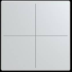 Busch-Jaeger Abdeckung Abdeckung Aluminium 2CKA006199A0068 1 St.
