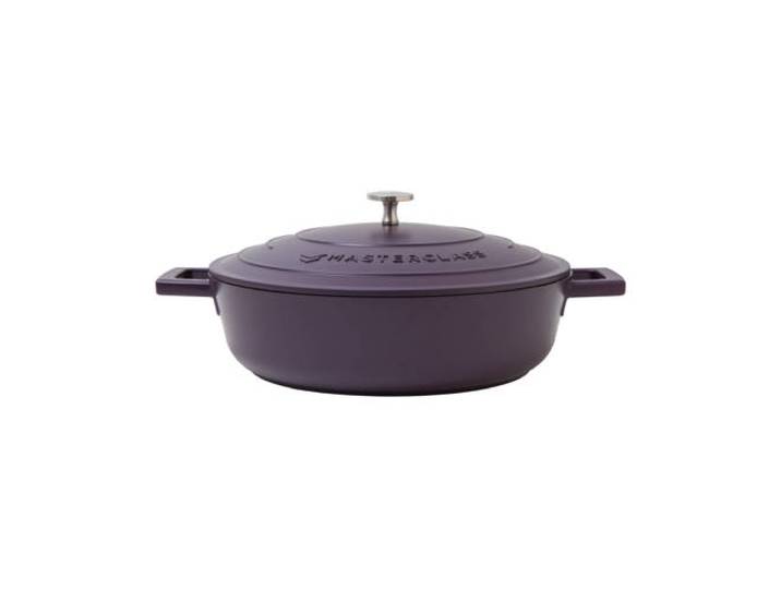 MasterClass gietaluminium braadpan (Ø28 cm) (4L) (lichtgewicht) - paars
