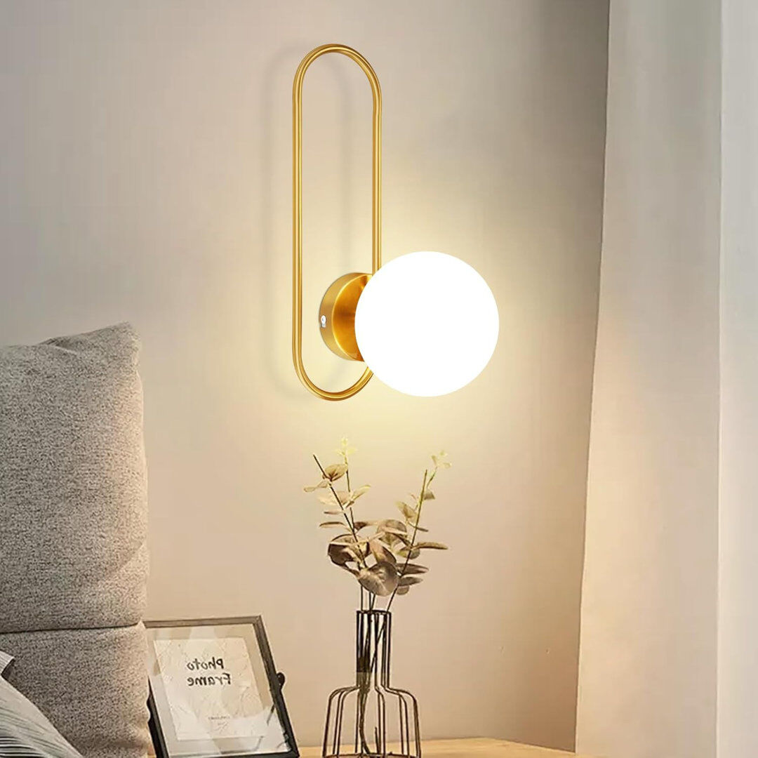 Fairmont Park Wallchiere Brushed Gold 34cm H X 13cm W X 18cm D