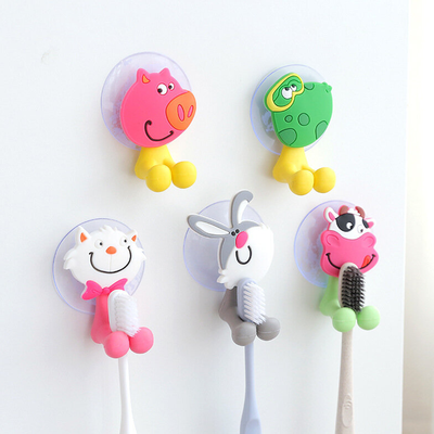 HomeDecorAndMore LLC Cartoon Characters Toothbrush Holder All 5 Animals