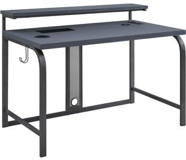 Office Star Products OSP OSP Reload 48-inch Contemporary Gaming Desk with USB Charging and LED Lighting