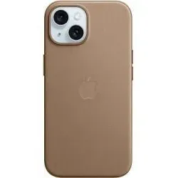 Apple Feingewebe Case mit MagSafe für Apple iPhone 15 Plus, tonbraun