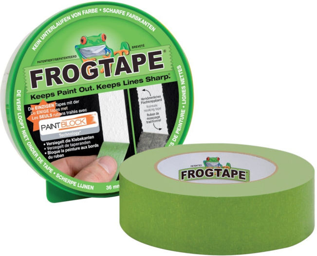 FROGTAPE Ruban de peintre, vert, 24 mm x 41,1 m (631-00)