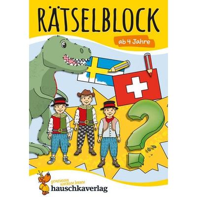 Rätselblock ab 4 Jahre, Taschenbuch von Agnes Spiecker, Hauschka Verlag, 978-3-88100-643-9