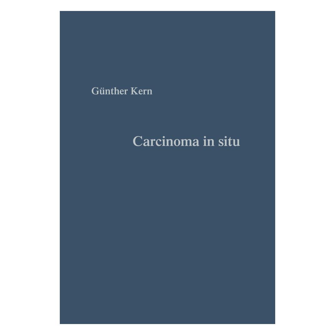 Springer Carcinoma in situ (Deutsch, Softcover, Günter Kern) (55564382)