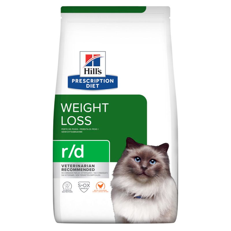 Hill's Prescription Diet Feline Weight Loss R/D 3 kg Pellets