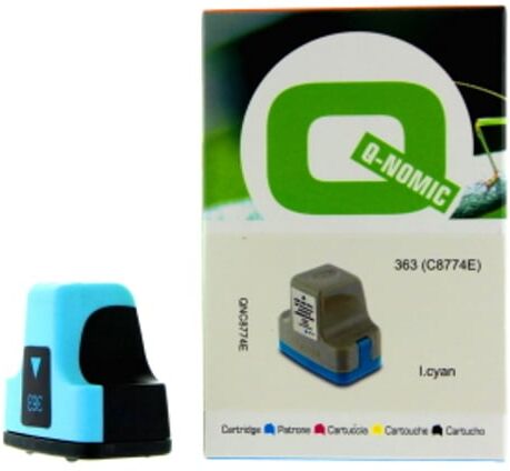 Q-Nomic 363 Cartucho de tinta (C8774EE) cian claro