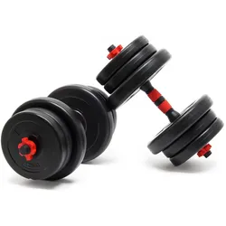 Luxtri, Hanteln, (4 x 2.5 kg, 8 x 1.25 kg)