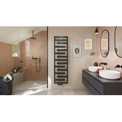 Zehnder Design-Heizkörper Tetris, 1100 x 500 mm, Traffic White, Warmwasserbetrieb, ZTE01150B100000 ZTE01150B100000