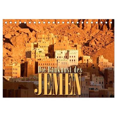Die Baukunst des Jemen (Tischkalender 2027 DIN A5 quer), CALVENDO Monatskalender