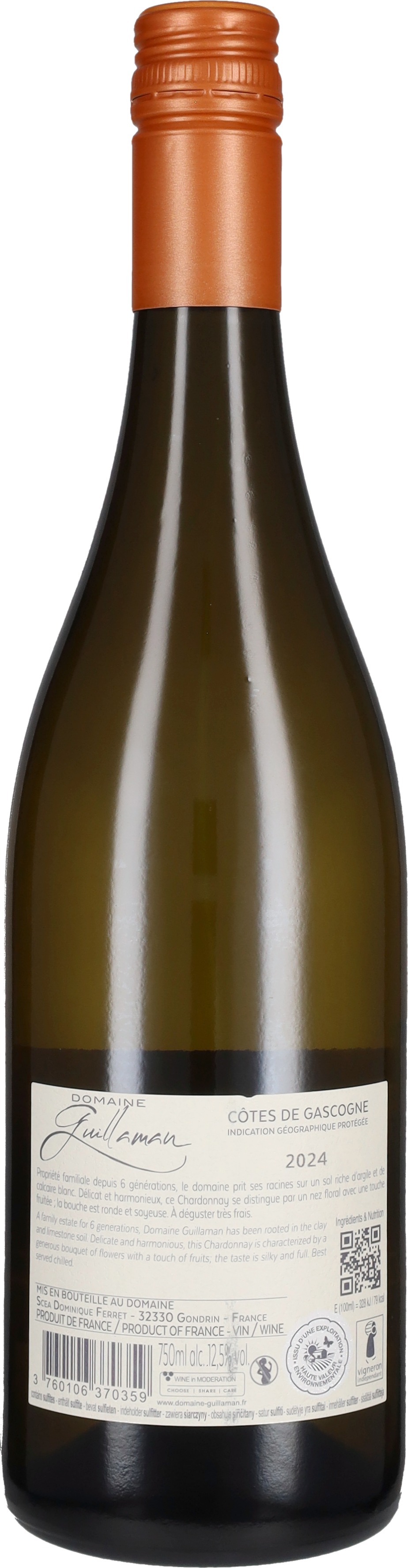Chardonnay Domaine Guillaman 2024