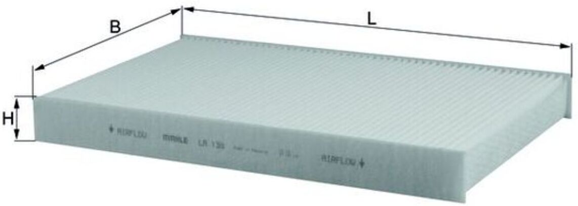 Innenraumluftfilter MAHLE KNECHT LA 138