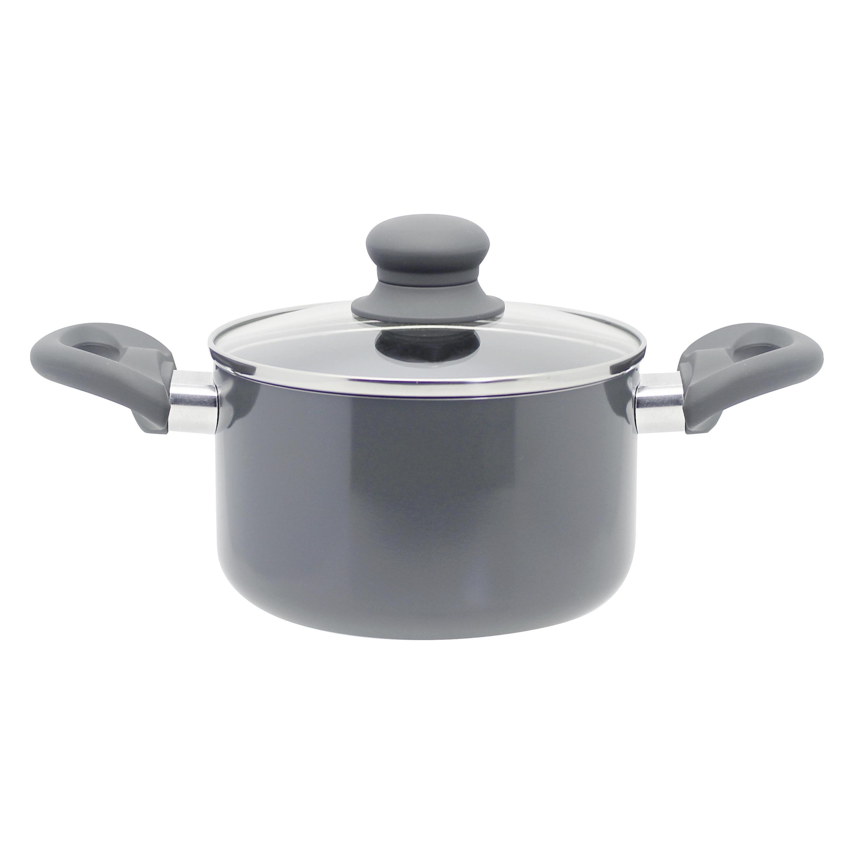 ELO Kochtopf Ø16cm Rhino Grey (Kochtopf, Aluminium, 16 x 11 cm) (114593)