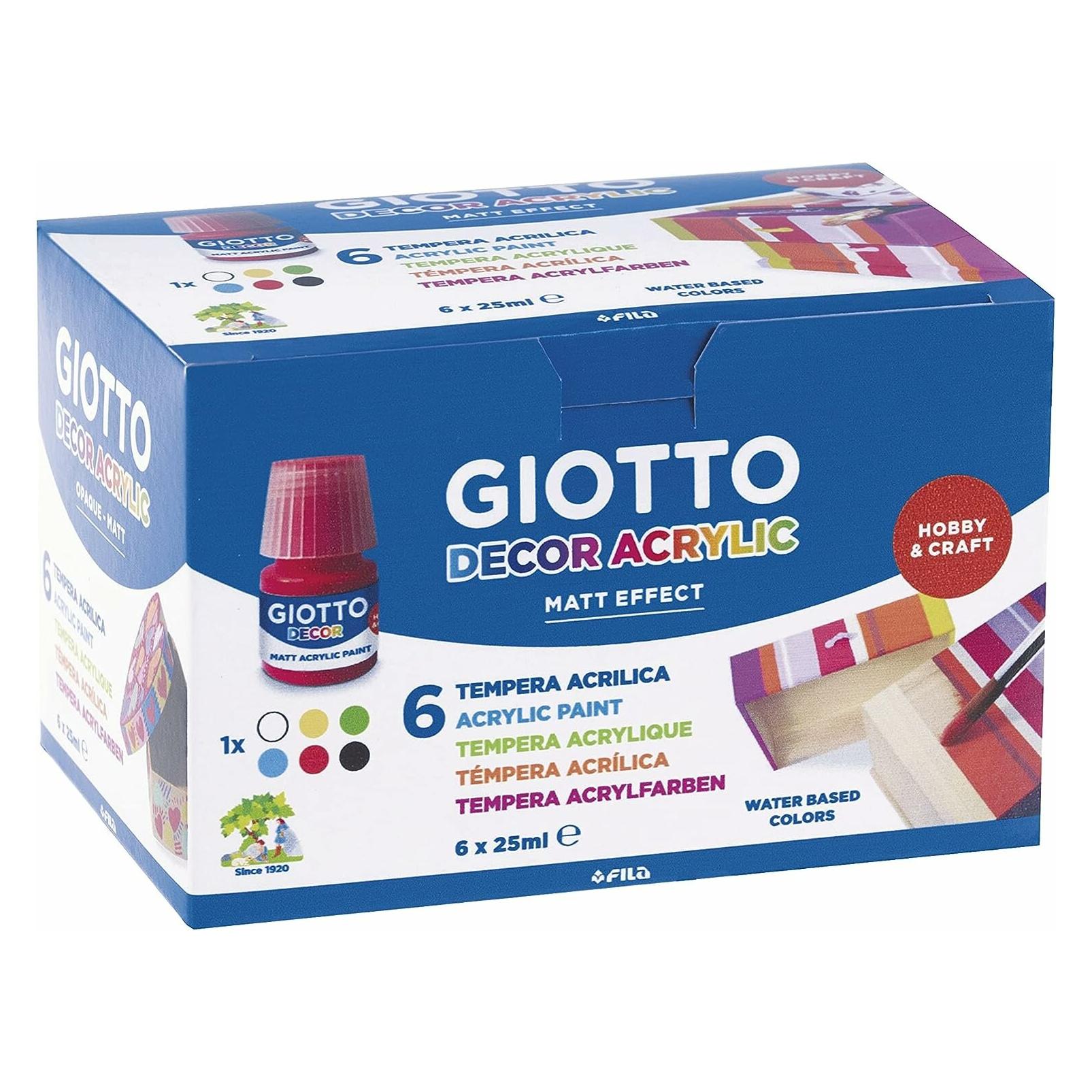 Giotto DECOR Acrylic 6x25 ml (F538200)