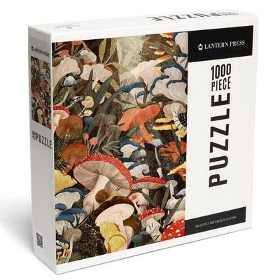 Woodland Mushrooms - 1000 Piece Puzzle